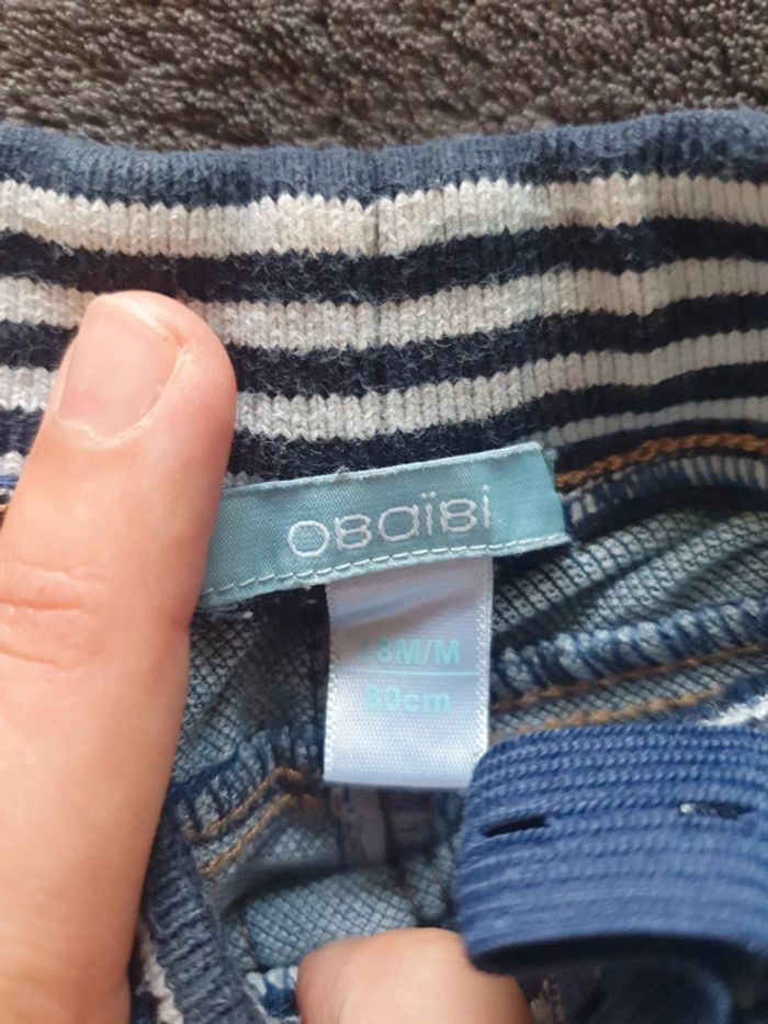 2 pantalons obaibi 18 mois - photo numéro 3