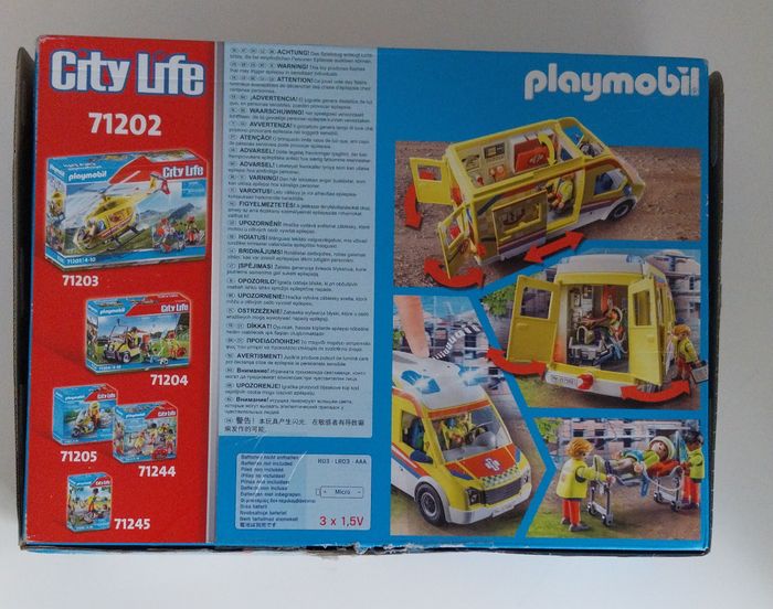 Playmobil City Life 71202 Ambulance avec effets lumineux et sonore - photo numéro 6