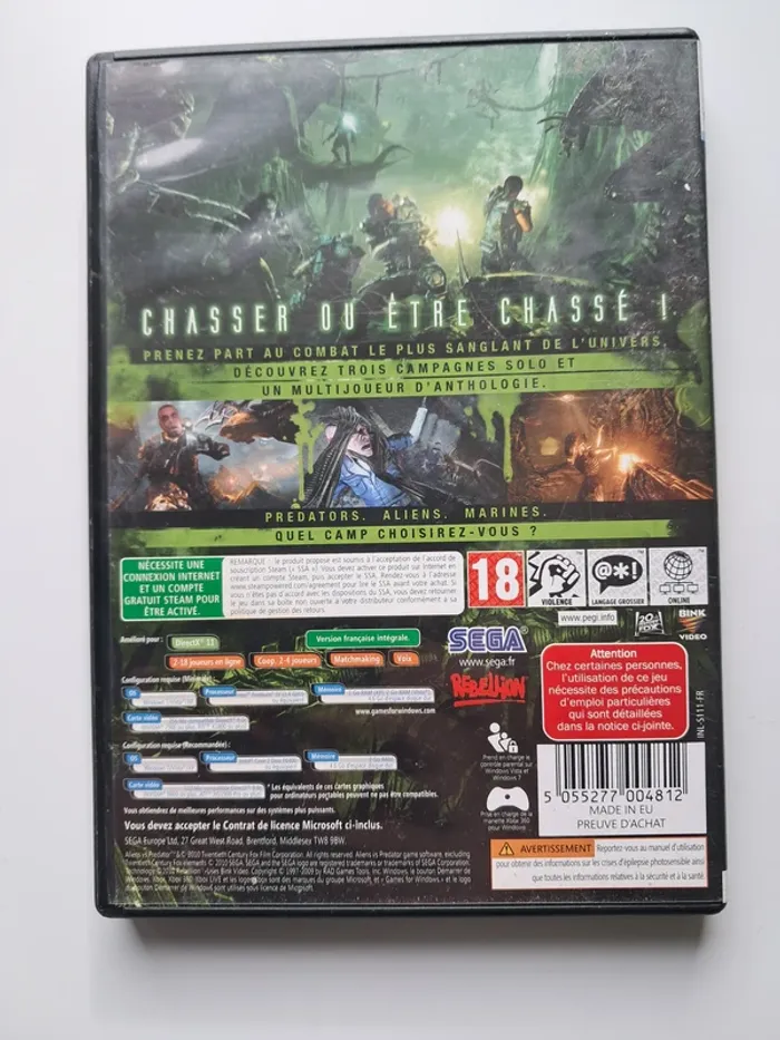 Jeu vidéo PC Aliens vs. Predator - photo numéro 2