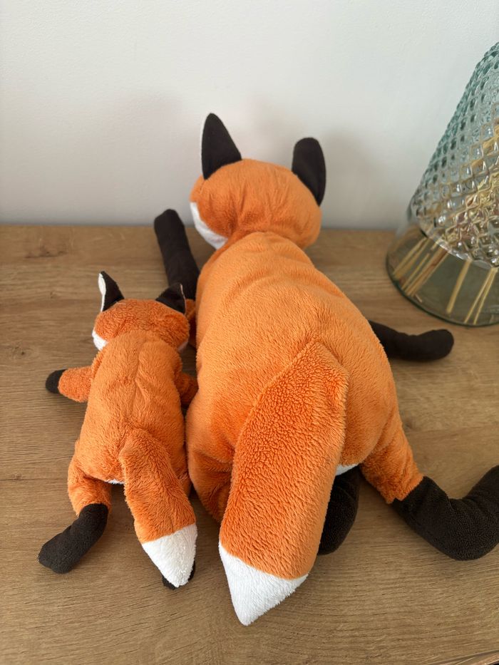 Peluche maman et bébé renard IKEA - photo numéro 10