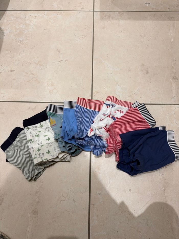 Lot caleçons petit bateau 10 ans