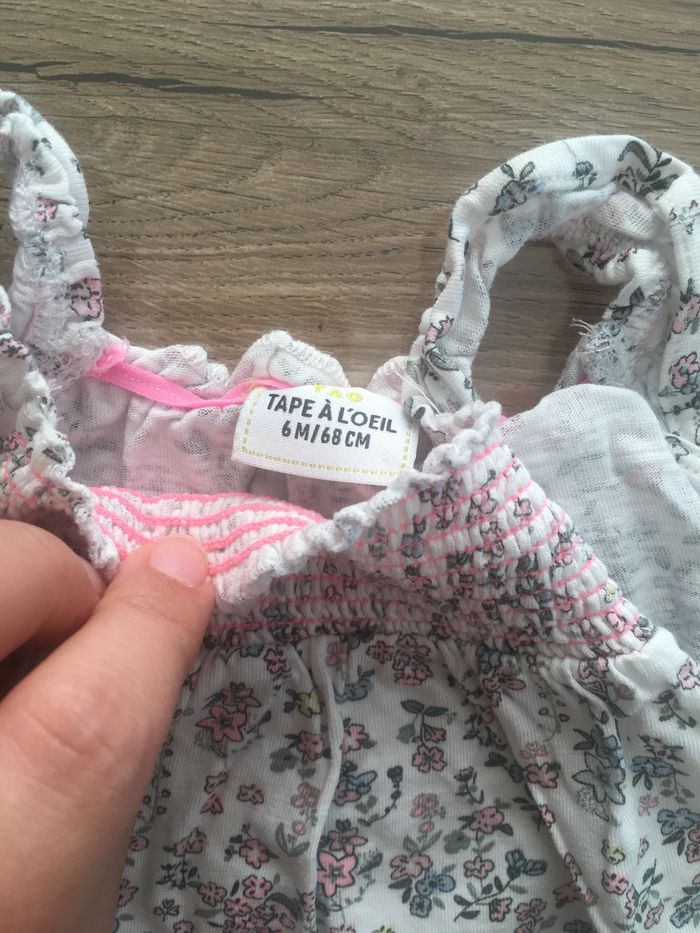 Débardeur fille 6 mois - photo numéro 2