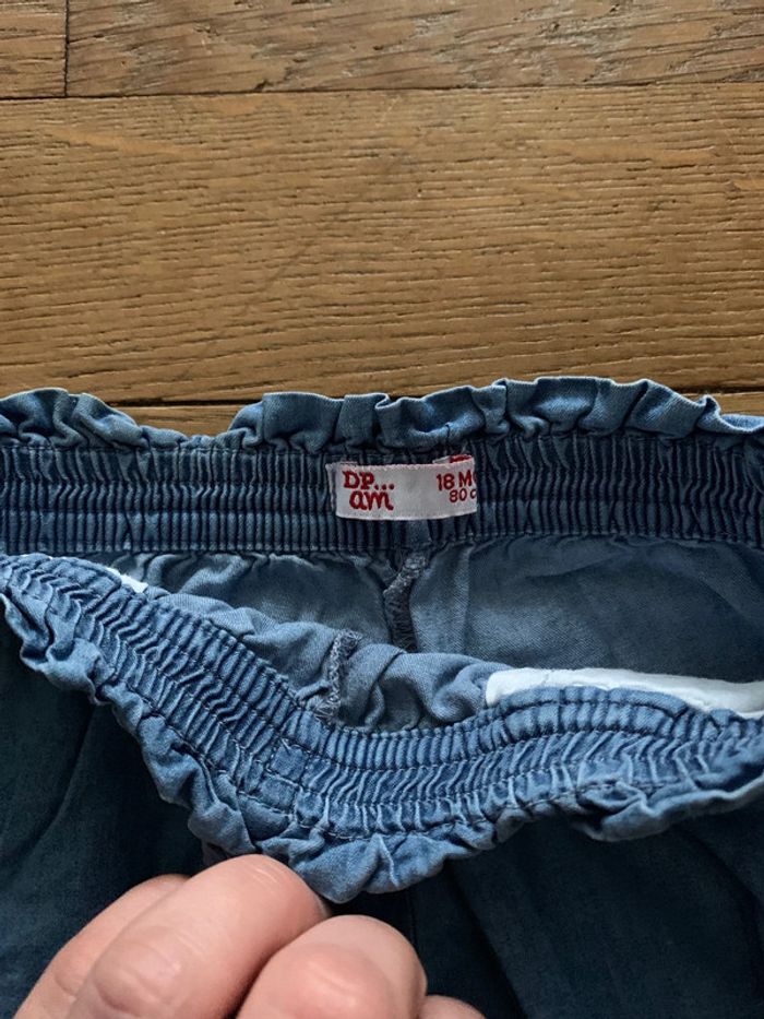 Ensemble tee shirt et short 18 mois - photo numéro 6