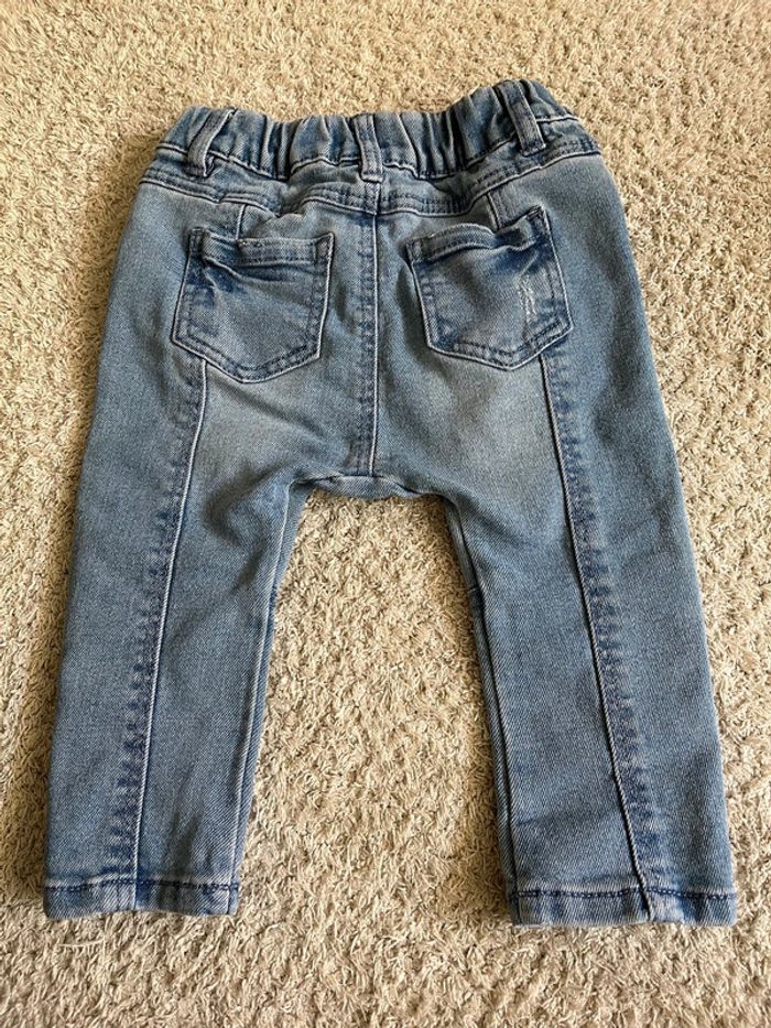 Jeans bleu clair taille 9 mois marque Tape à l’œil - photo numéro 5