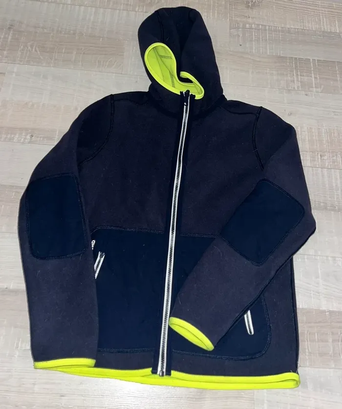 Veste réversible polaire garçon