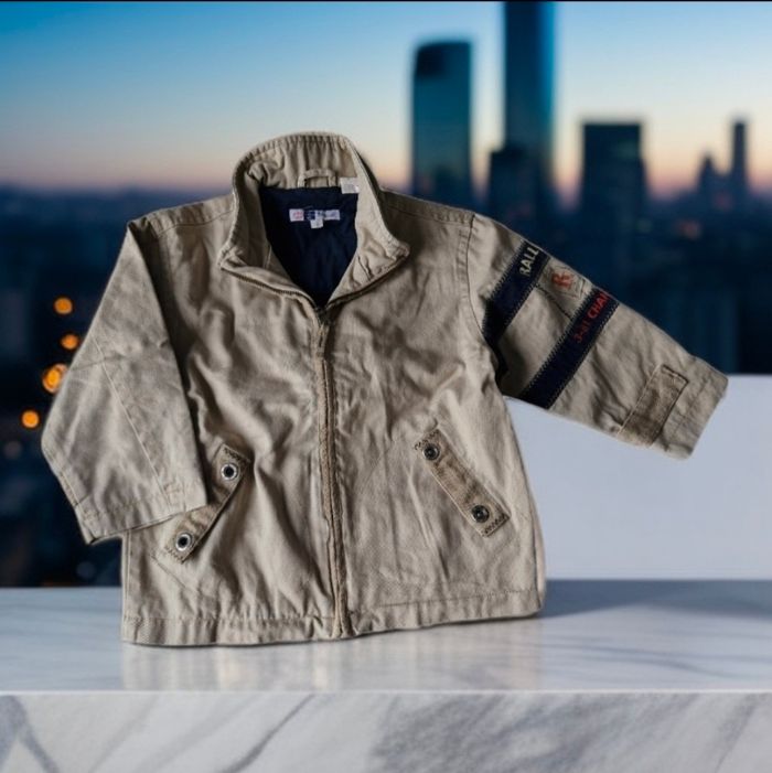 Superbe manteau à capuche style trentch