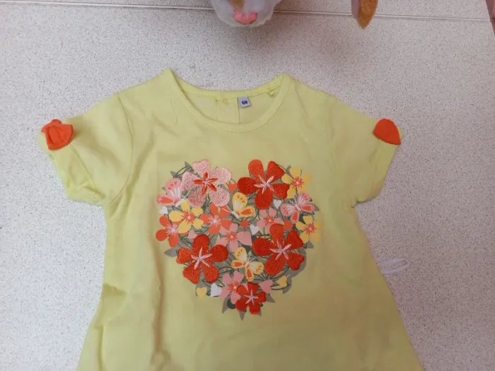 Ensemble t-shirt avec son legging neuf 6mois - photo numéro 2