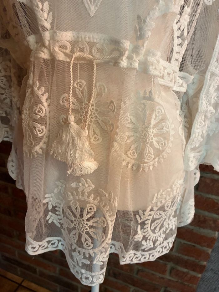 Tunique de plage dentelle - Etam n e u v e - photo numéro 3