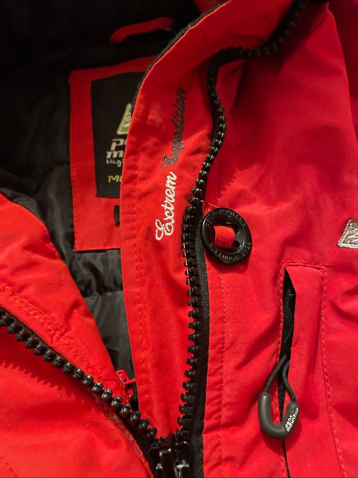 Parka hiver rouge - Peak Mountain - M - photo numéro 8