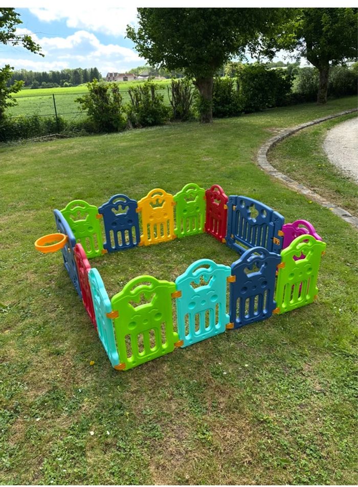 Parc modulable bébé 150x150cm - photo numéro 2