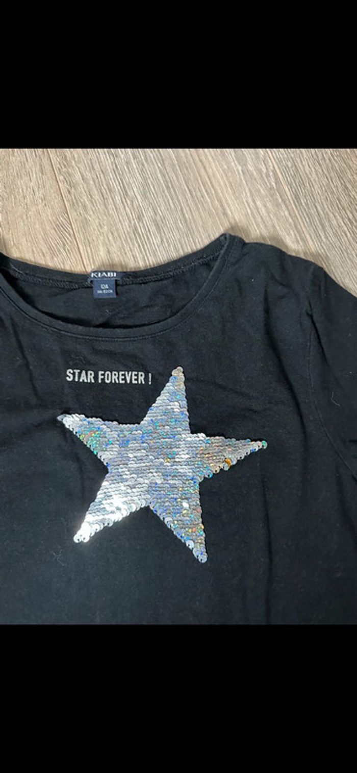 T-shirt Kiabi fin ML 12 ans - photo numéro 3