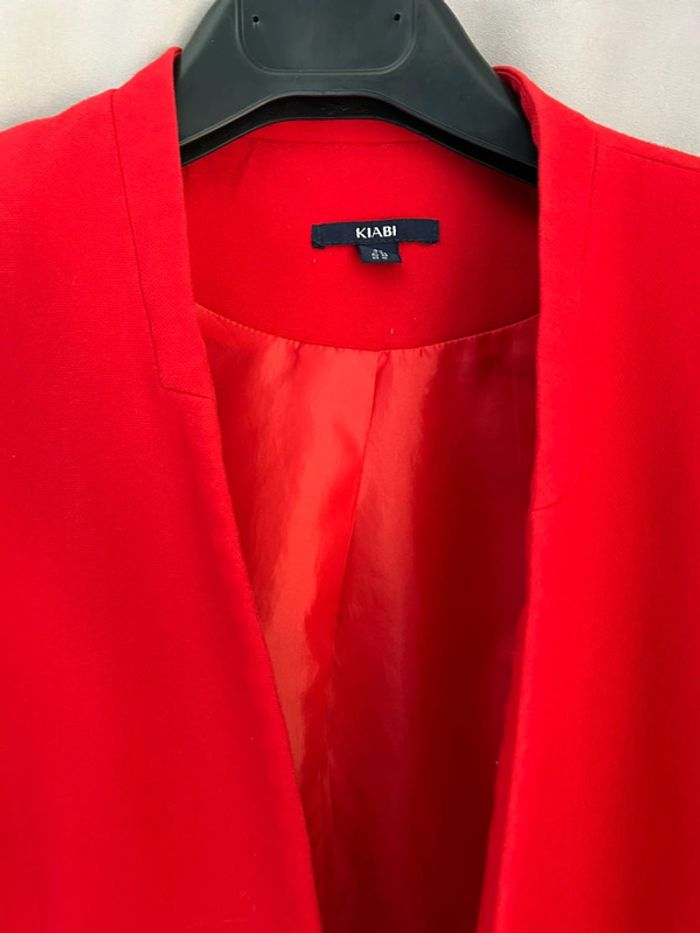 Blazer rouge femme - photo numéro 6