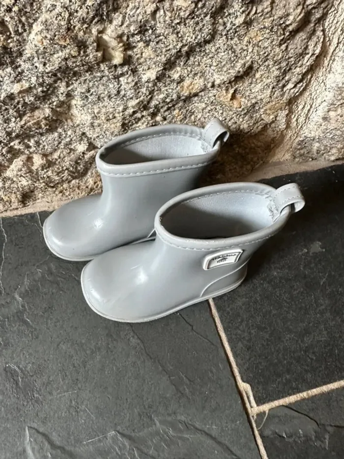 Weishuo Bottes de Pluie Enfant PVC 22/23 - photo numéro 5