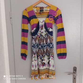 Robe à motifs multicolores t36/38