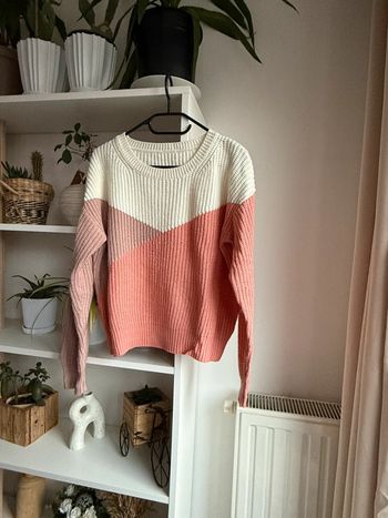Pull en maille color block