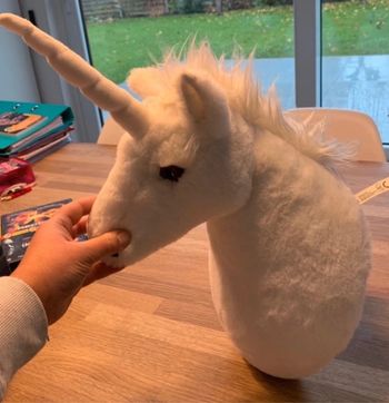 Tête de licorne / déco enfant