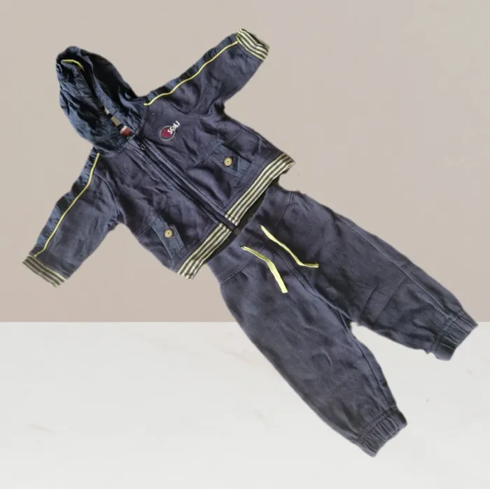 Ensemble de sport bleu - Sergent Major - Taille 6 mois
