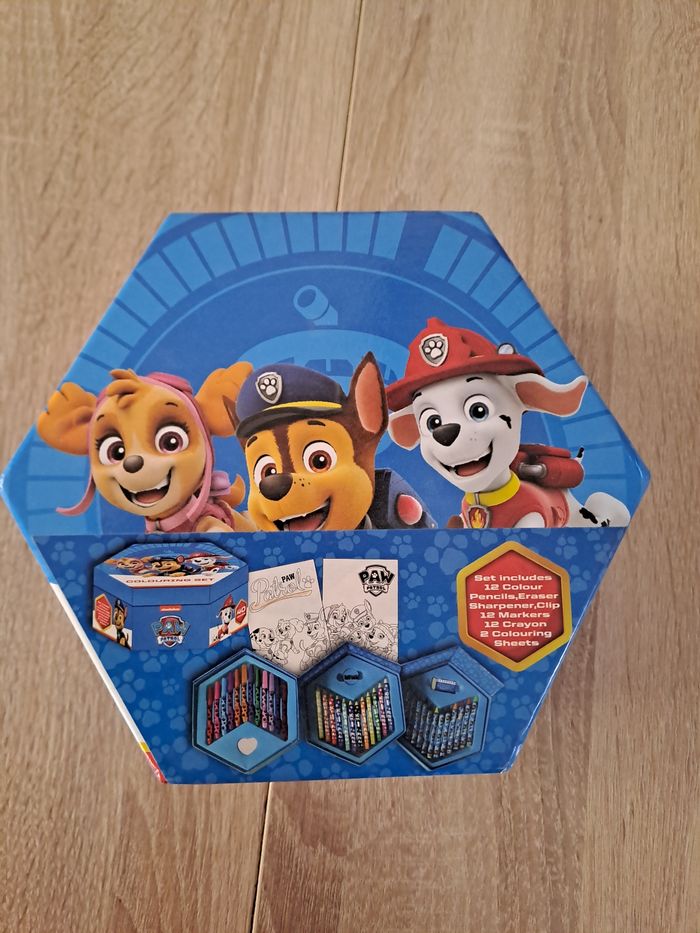 Boîte crayons pat patrouille