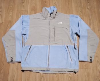 Polaire the North Face denali femme taille S/P bleu/gris