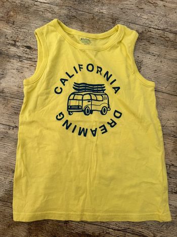 Débardeur jaune 8 ans garçon Kiabi