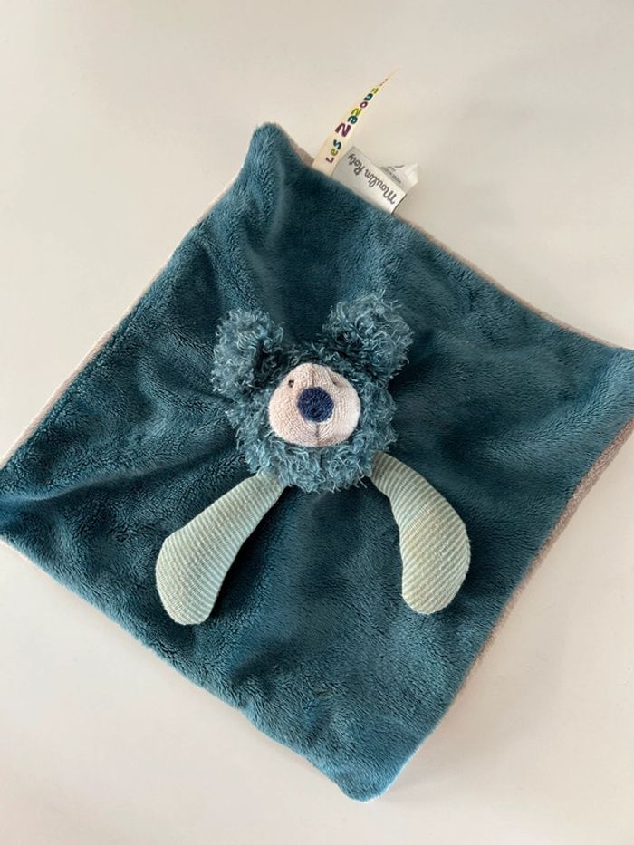 Doudou plat koala bleu les ZaZous Moulin Roty