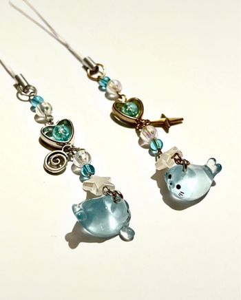 Porte clé style océan mignon cute