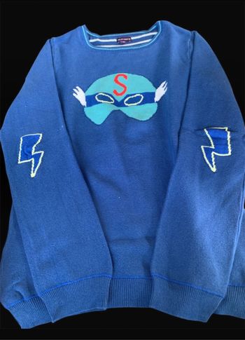 Pull bleu