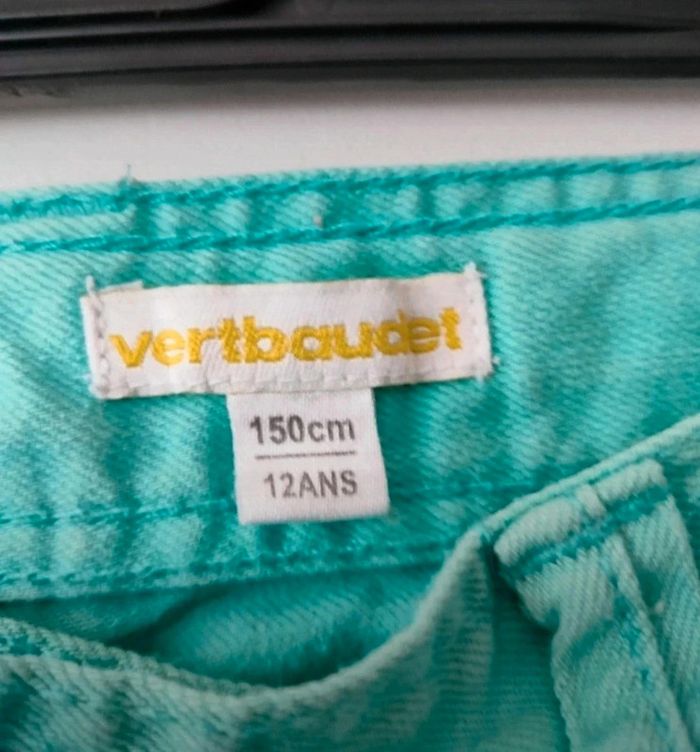 Jean turquoise Verbaudet 12ans - photo numéro 3