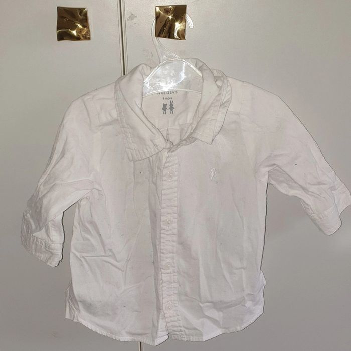 Lots de 2 Chemises manches longues bebe