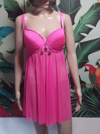 Nuisette rose fluo