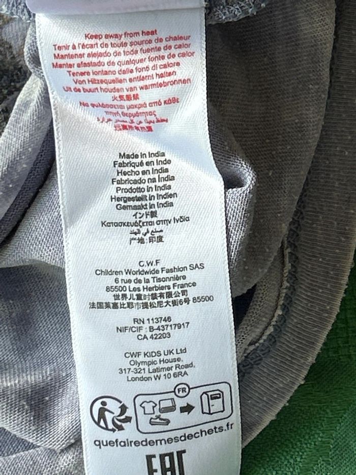 T-shirt 6 ans Zadig et Voltaire - photo numéro 3