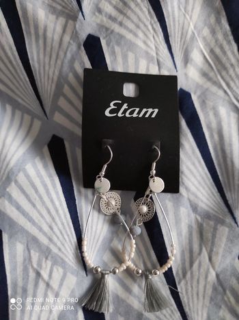 Boucle d oreille Etam neuve