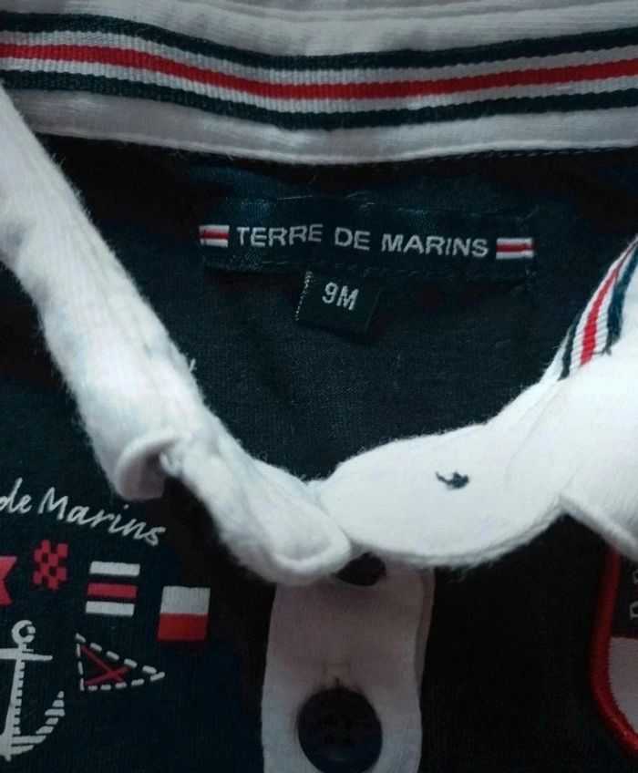 2 t-shirts pour petits marins 9 mois - photo numéro 6