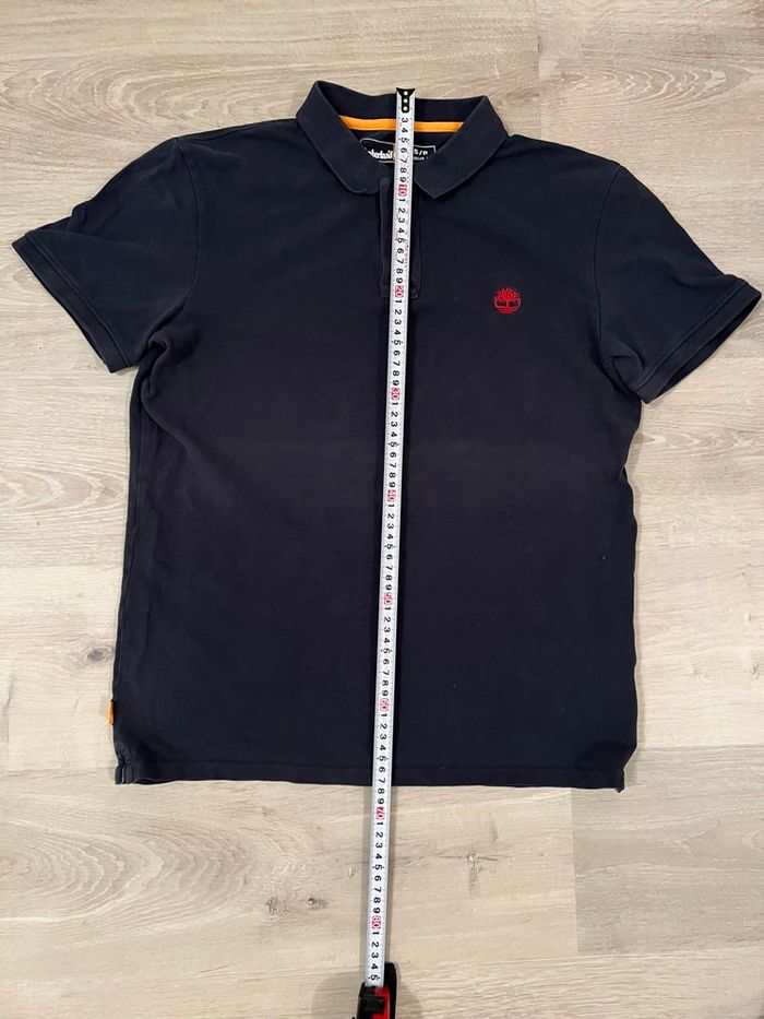 Polo Timberland bleu marine taille S - photo numéro 5