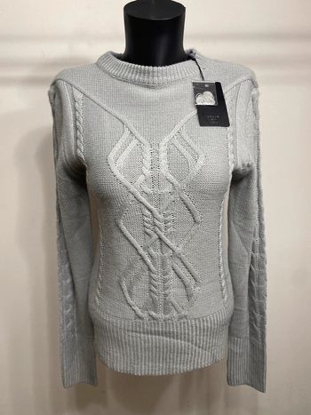 Pull gris femme T36 neuf étiqueté