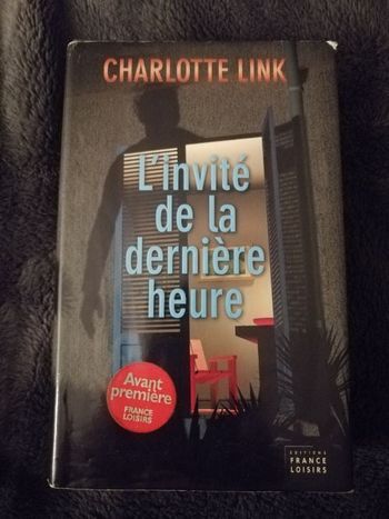 Thriller L'invité de la dernière heure de Charlotte Link en bon état