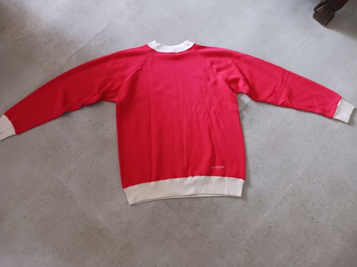 sweat rouge et blanc Taille 38 Wrangler - photo numéro 2