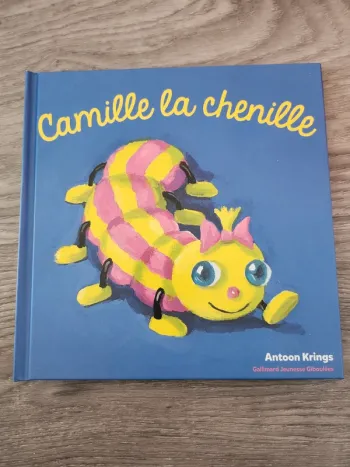 Livre Camille la chenille