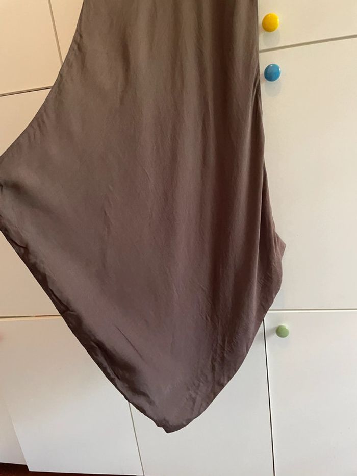 Robe asymétrique marron taille M Guru - photo numéro 4