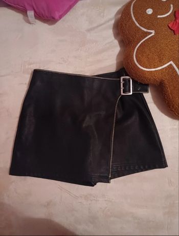 Jupe-short en cuir Pimkie – Taille 38 🌸