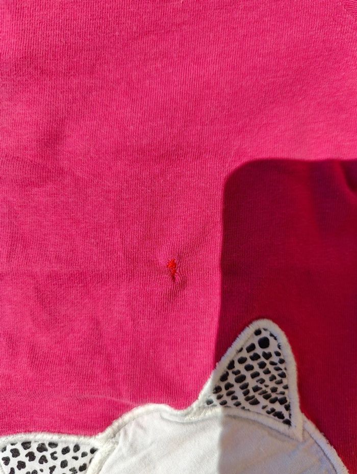 Tee shirt ml fushia fille Grain de blé 18 mois - photo numéro 4