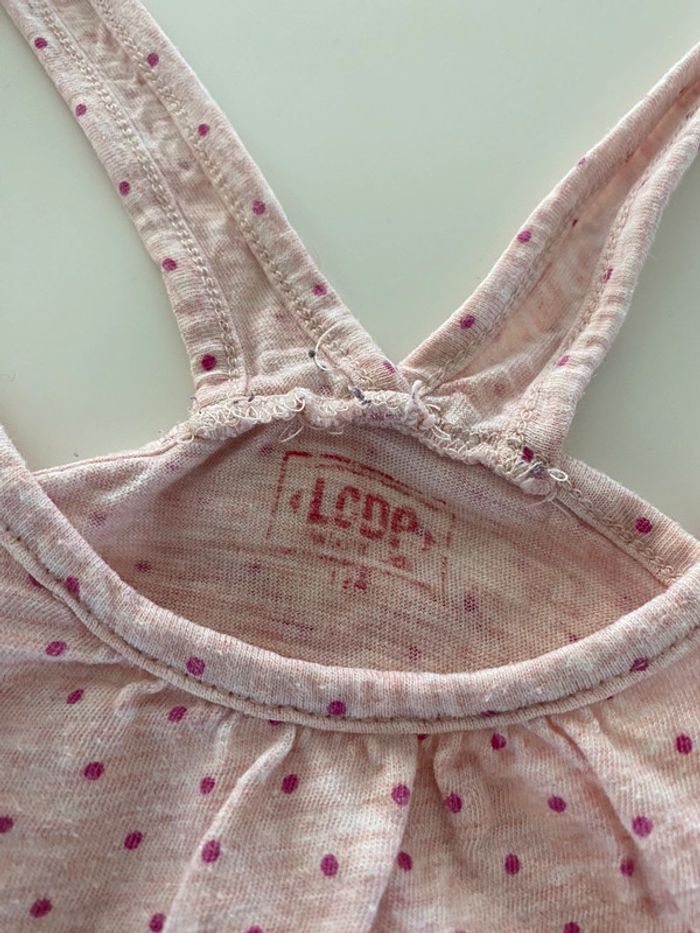 Lot de 3 maillots de corps LCDP rose 12 ans - photo numéro 4