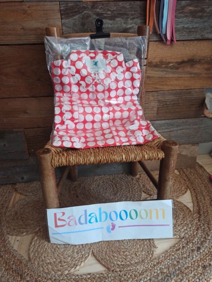 Pyjama le petit caddie 2 ans fille neuf