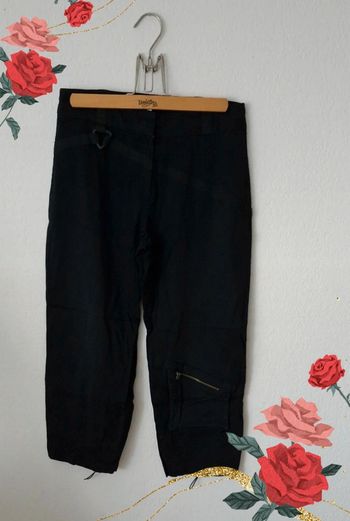 🤎 Pantalon noir pour femme taille M