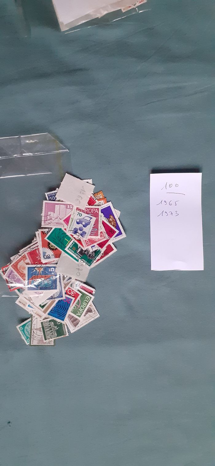 Lot de 365 timbres Allemagne