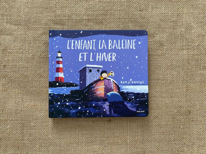 Livre l'enfant, la baleine et l'hiver Milan - photo numéro 1