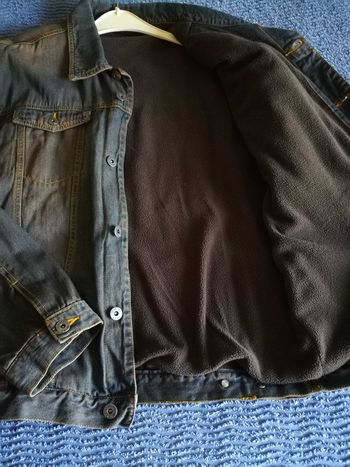 Veste en jean intérieur polaire