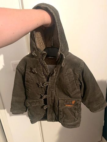 Très jolie manteau épais pour bébé garçon