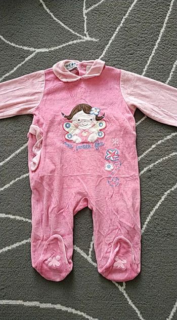 Pyjamas velours 6 mois