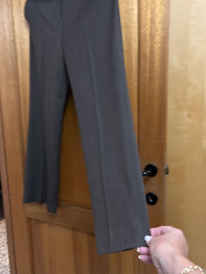 Pantalon droit marron taille 38